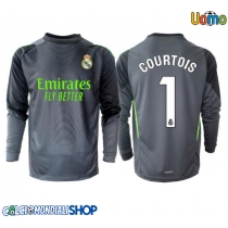 Maglie da calcio Real Madrid Thibaut Courtois #1 Portiere Terza Maglia 2025-26 Manica Lunga